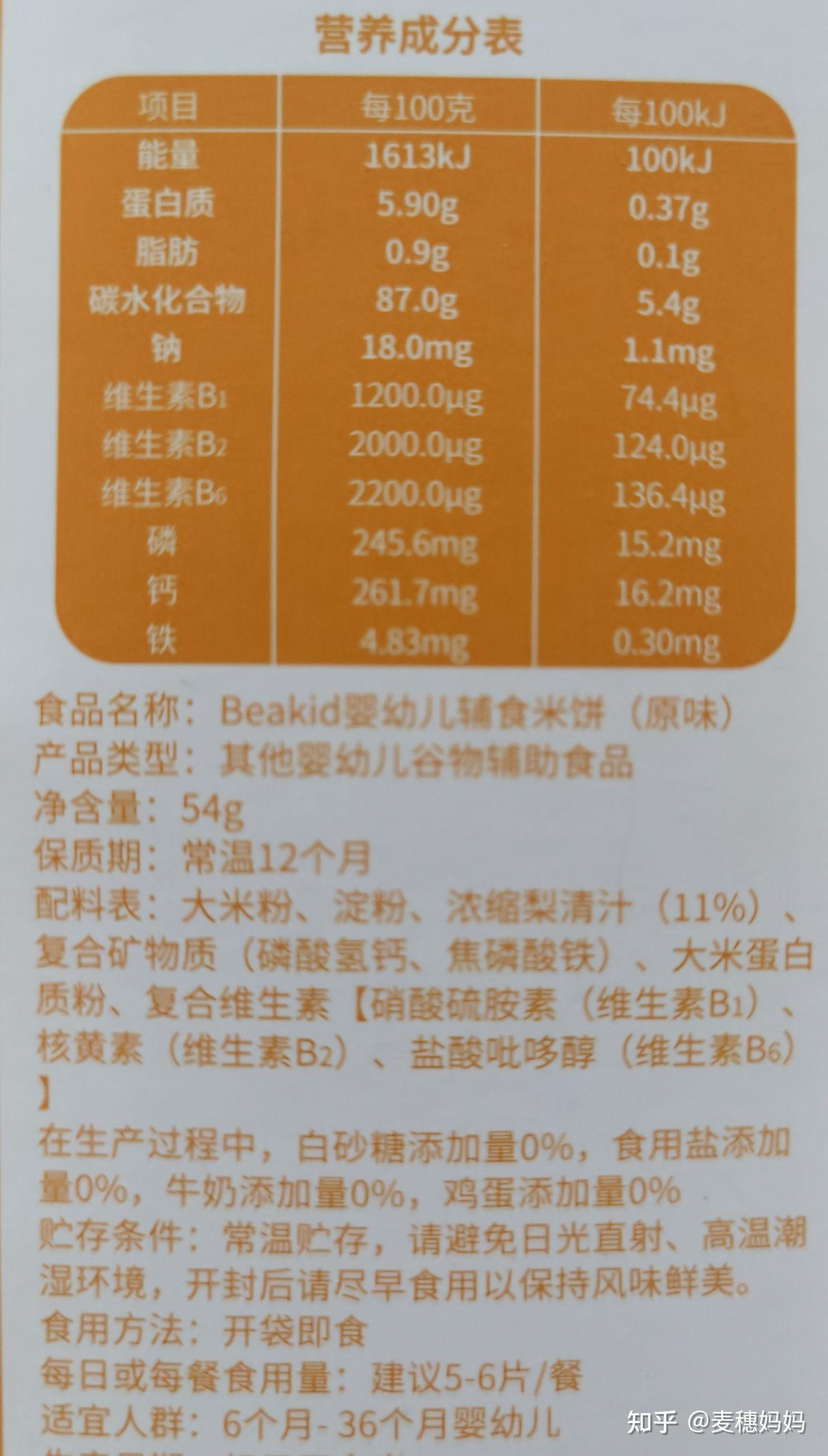 核黄素(维生素b2),盐酸吡哆醇(维生素b6)】2,营养成分:每100g含钠18mg