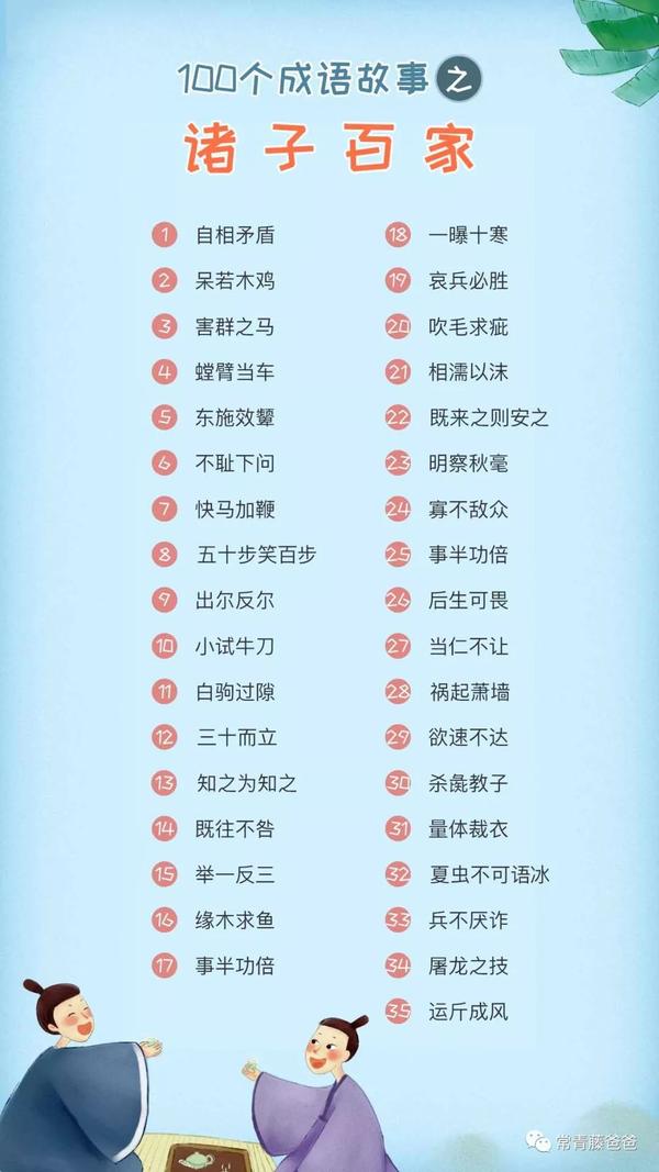 一大波成语故事来袭!不光好听,还让孩子在生活中运用自如!