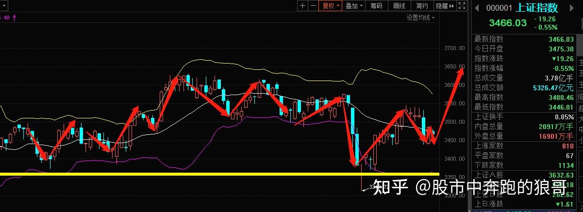 狼哥侃股市:8.19今日股市复盘以及明日股市行情走势预测!