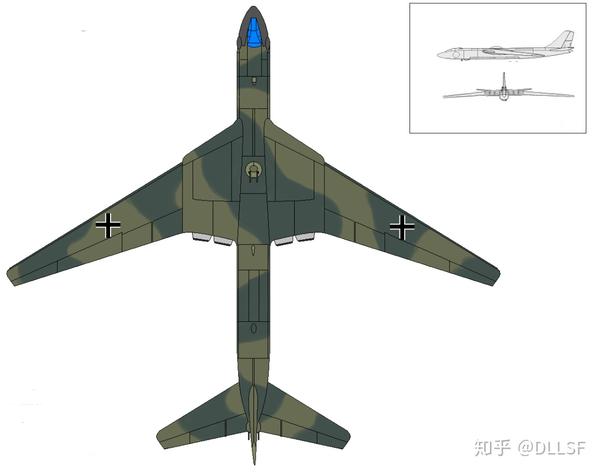 do-118原型机,生产型号去除了机炮