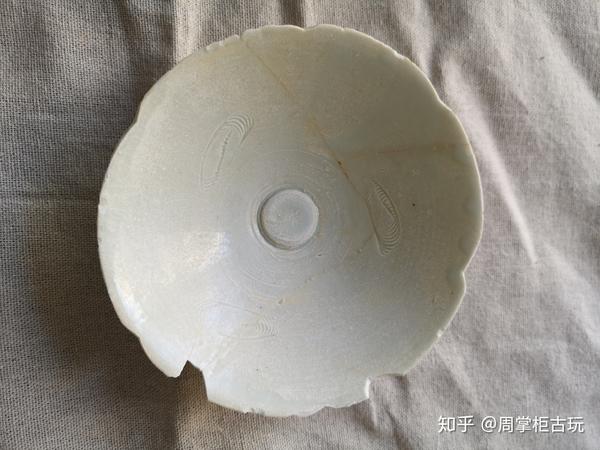 宋代湖田窑六缺茶盏,标本