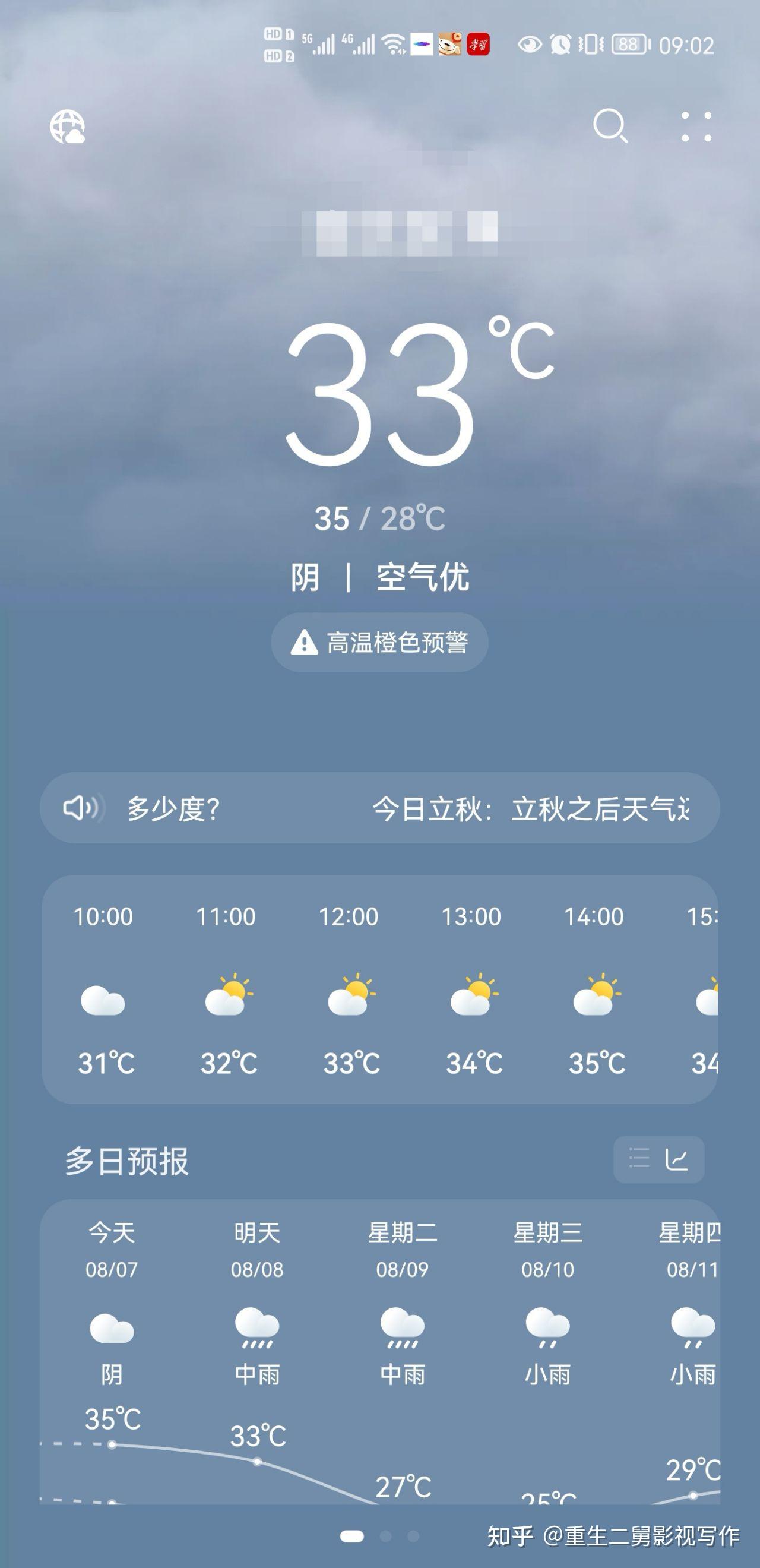 重生未来15天天气预报