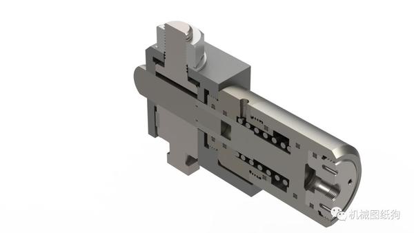【工程机械】液压旋转接头模型3d图纸 solidworks设计