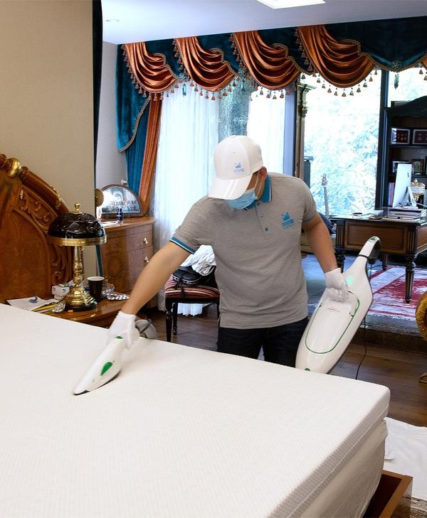 洗帘猫教你如何专业进行高档床垫清洁护理操作?