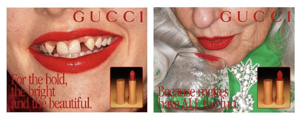 gucci 2019年唇膏广告