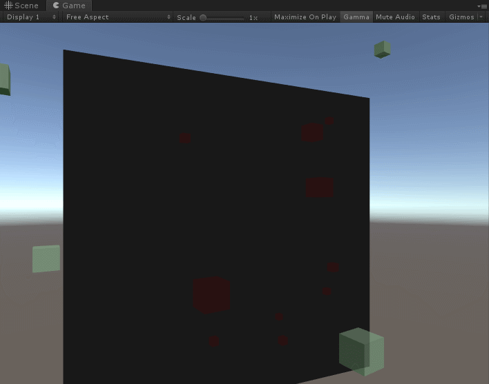 因为是gpu查询,再加上异步渲染,逻辑上要延迟1~2帧才能拿到查询的