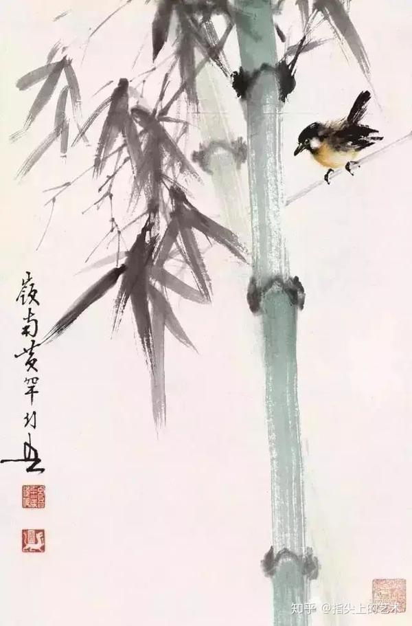 黄幻吾画竹 编辑 黄幻吾画竹 田世光(1916年10月-1999年7月,师承