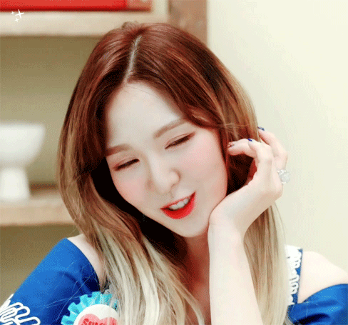 rv的wendy 笑起来太甜了