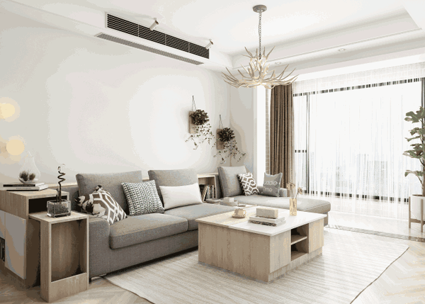 平时合起来是客厅的茶几,轻轻