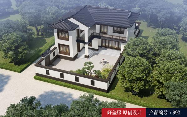 自建农家小院设计图
