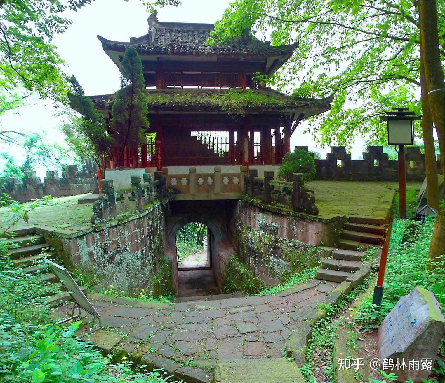 "上帝折鞭处"重庆合川钓鱼城