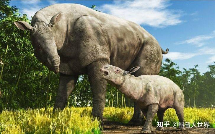 重如四头大象恐龙外最大陆生动物新王者出现临夏巨犀成新冠军