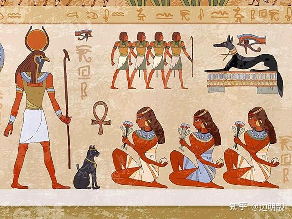 古埃及艺术(二):"正面律"究竟是什么拧巴操作?