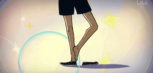 比如《大话西游》中至尊宝月下风骚的撩妹姿势.
