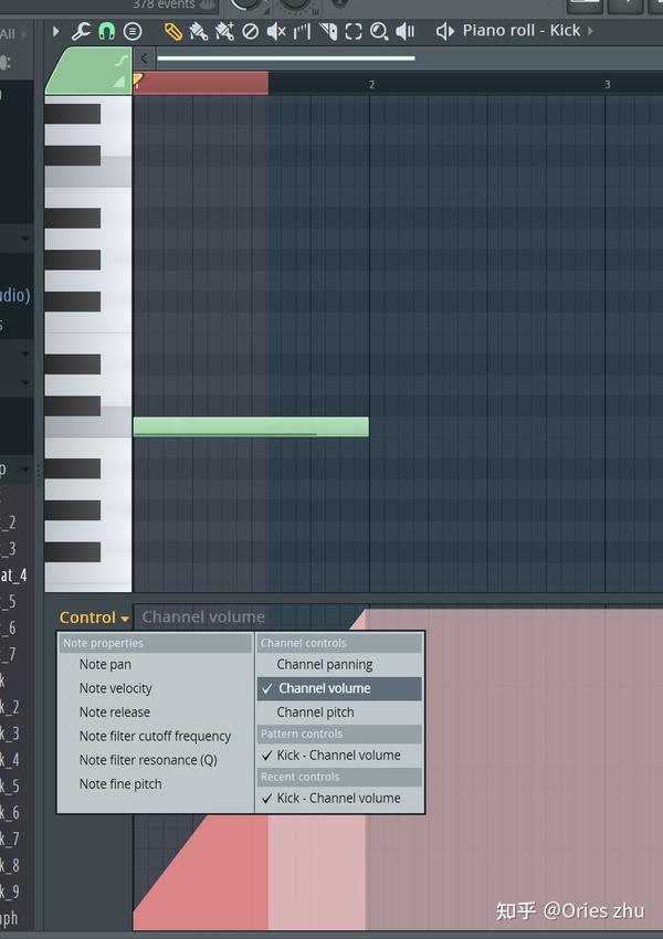 01flstudio20-04钢琴卷帘窗口