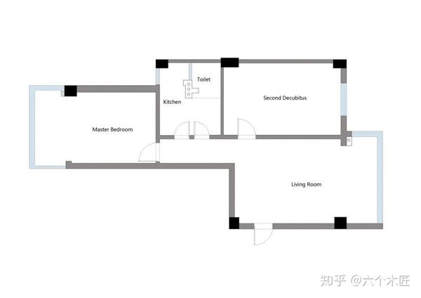 77㎡旧房改造前后对比丨两室变三室,效果堪比整容!