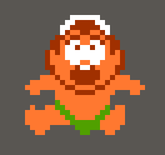 笨办法学像素画游戏开发课:游戏角色失败动画