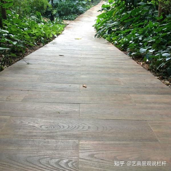 广东福建水泥仿木地板,江西混泥土仿木地板制作安装