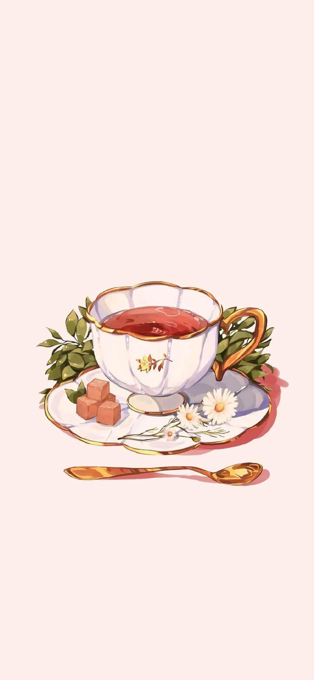 宝藏壁纸丨可爱卡通美食壁纸