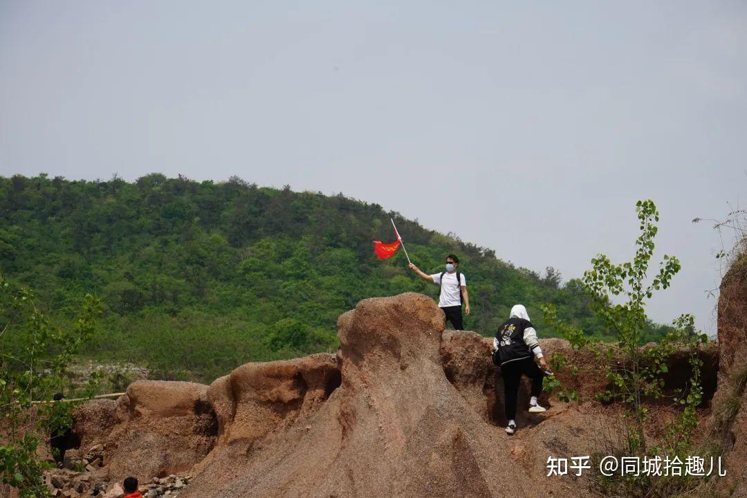 野外徒步徒步勇士局青龙山沿线