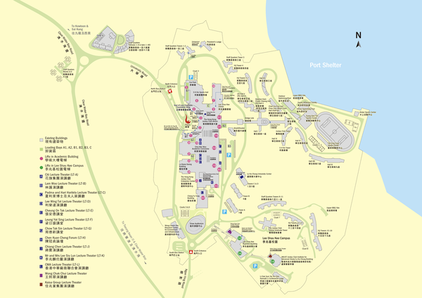 【香港院校指南】香港科技大学地图及专业详情