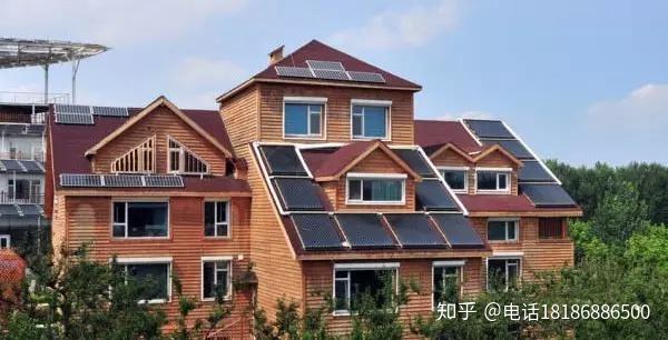 商业建筑别墅家居屋顶,把原本闲置的假日盘活利用投资开发别墅光伏龙湾盱眙还是起来屋顶图片