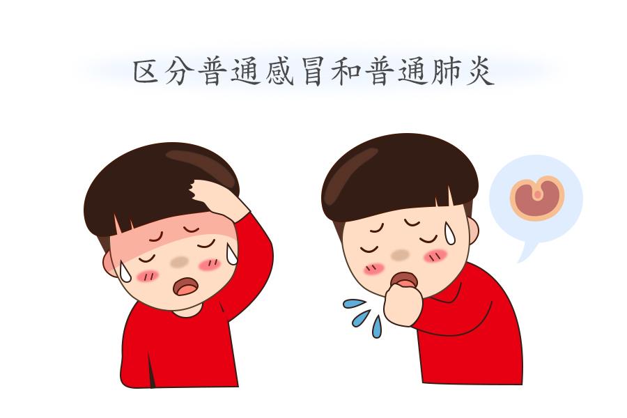 宝宝一有发烧咳嗽家长就慌别担心这样来区分肺炎和普通感冒