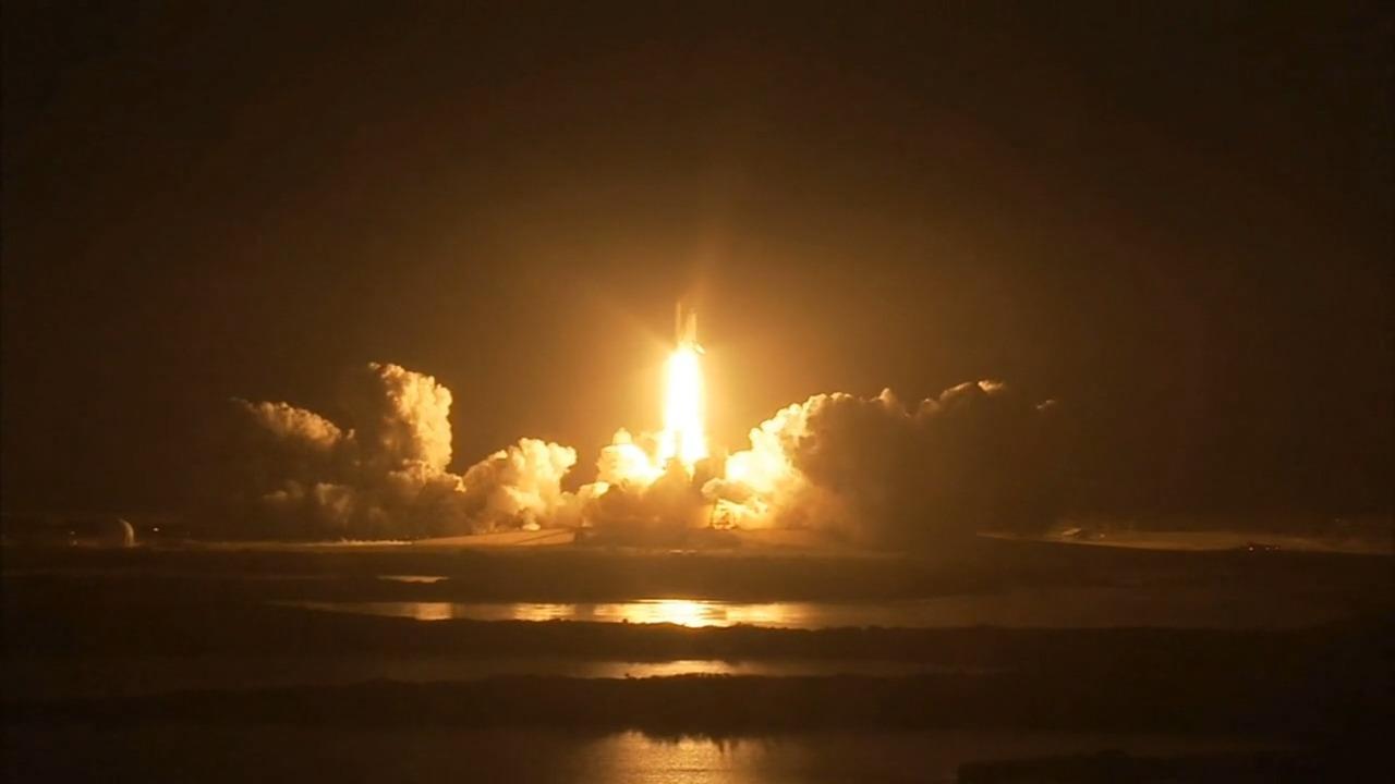 nasa 火箭发射