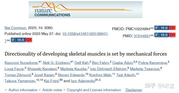 骨骼肌发育的方向由机械力决定 知乎