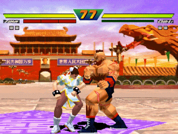 《超级街头霸王2x》中桑吉尔夫终于增加了了超必杀技能:终极原子弹