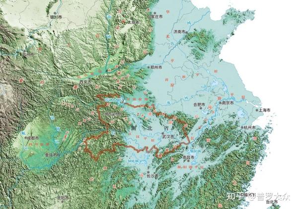 亚热带季风气候 湖北省地处我国 地势第二和第三阶梯的过渡地带 地形