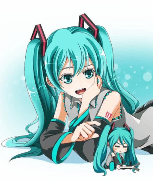 二次元!初音未来美图欣赏,最初的声音,无限的未来!
