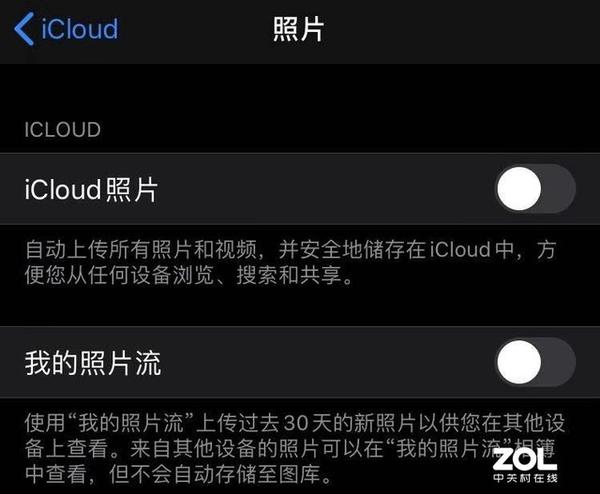 购买完icloud储存空间为什么不上传照片