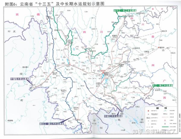 三纵:南水北调中线-江汉运河-湘江-湘桂运河-桂江-西江,京杭大运河