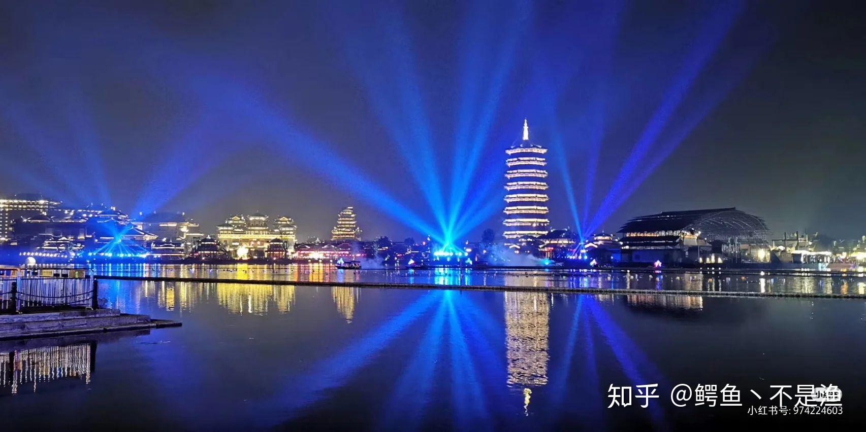 长沙铜官窑夜景