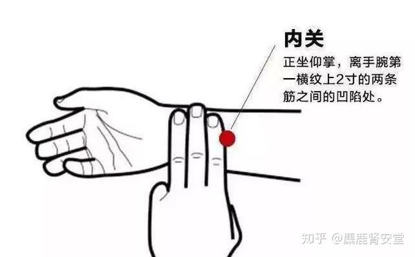2.揉按膻中穴