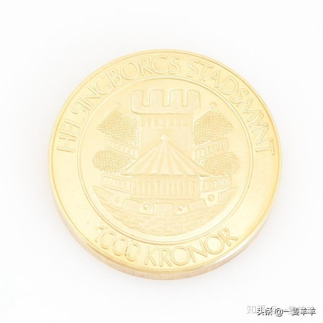 古金币鉴赏瑞典1979年18k金币1000克朗