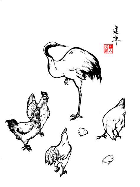 有没有在 高处看着底下一群人 的头像或者图片,鹤立鸡