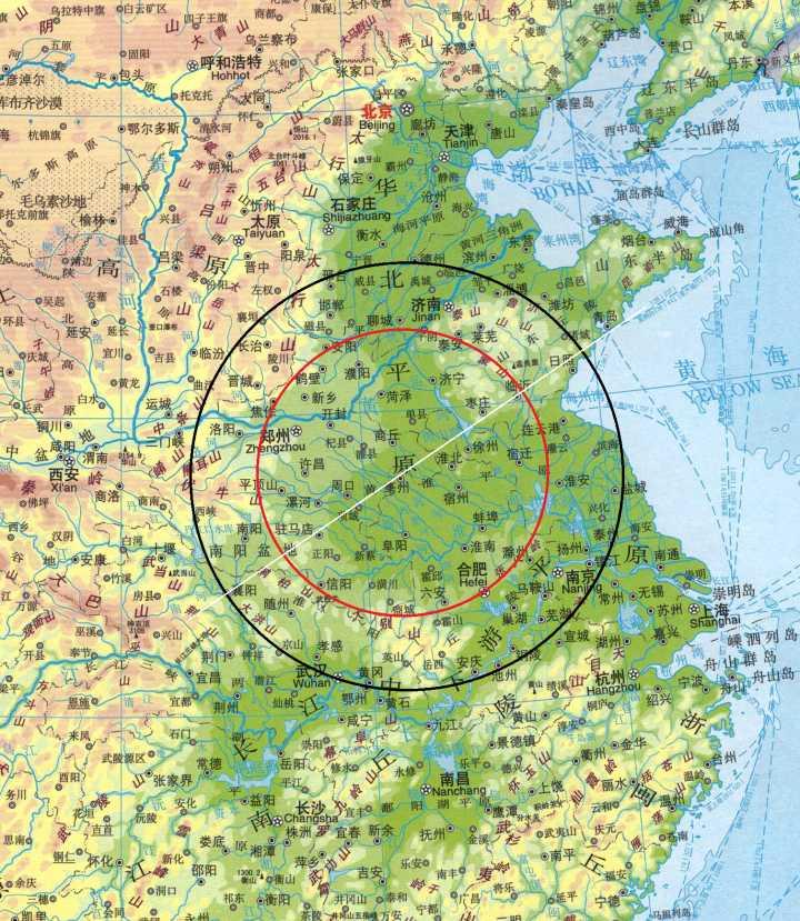 中国历史上说的中原地区到底在哪里?