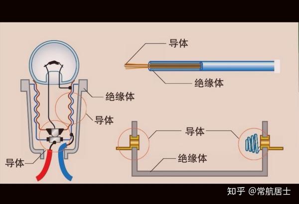 电灯泡·灯座·导线·电池盒里的导体和绝缘体