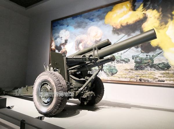美国造m1式155毫米榴弹炮