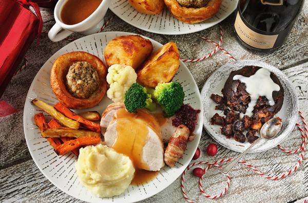 圣诞大餐-christmas roast turkey   christmas pudding