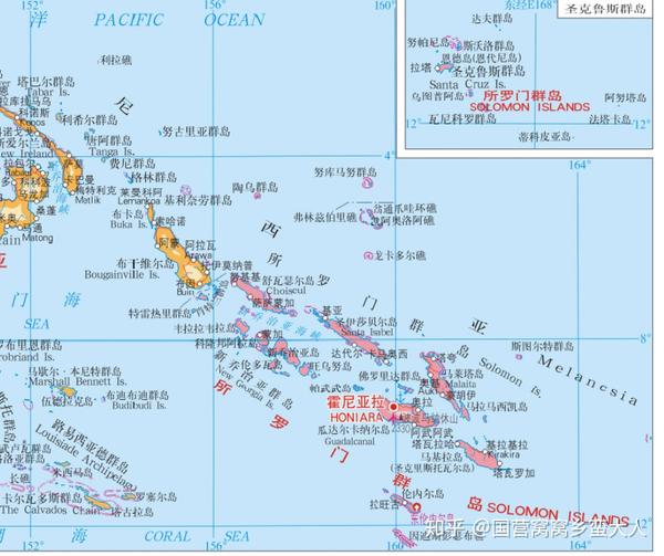大洋洲行政区划4所罗门群岛