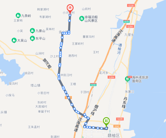 2021年最新江苏赣榆火车站途经公交车线路乘坐点及其运行时间查询表