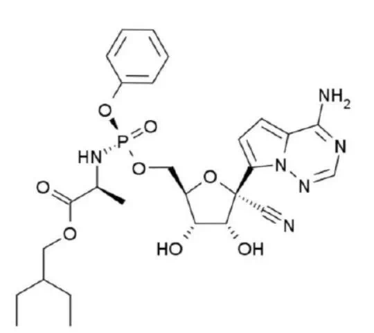 吉利德已经公布了瑞德西韦的分子结构式,及其一代,二代的合成过程.