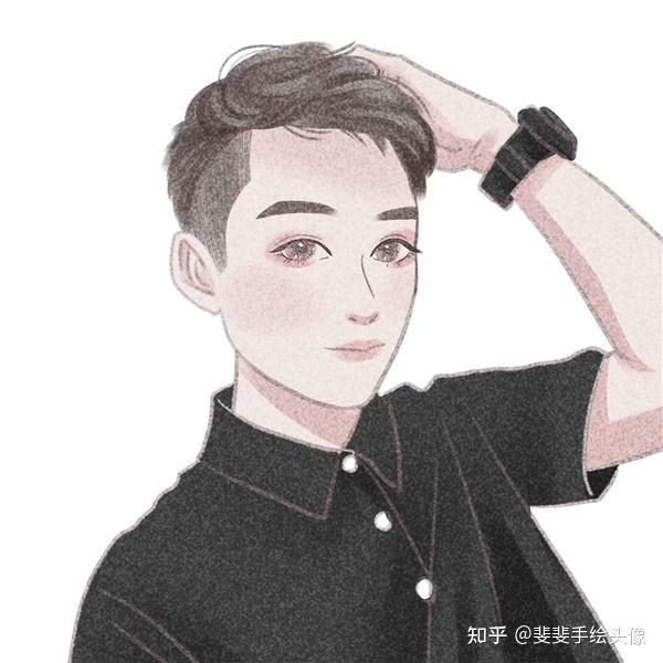 2021新款手绘头像 微信手绘头像女生简单大方 2021新年手绘头像