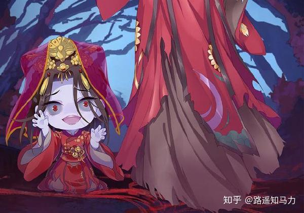 《天官赐福》动画宣姬灵文人设,衣服审美有点土,建议学一下漫画