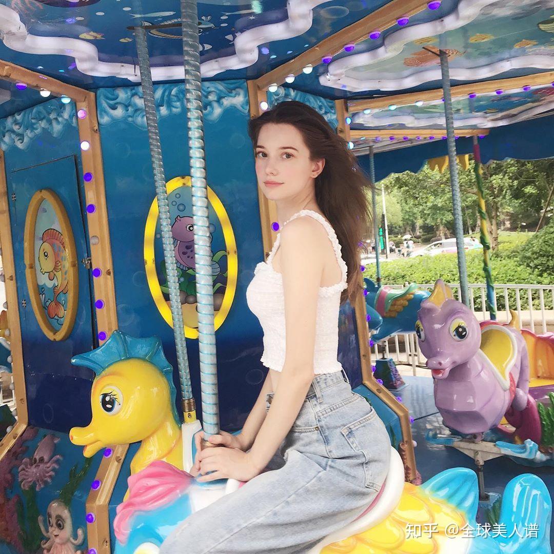 全球美人谱第二十期四国混血美女anastasia