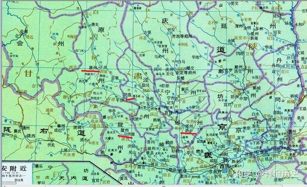 武德七年(624),突厥改以主力入侵关内道,先后进攻原州,陇州,攻陷泾州