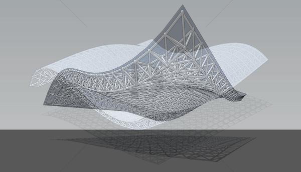 su异形建模太烂那是没见过sketchup傅总的作品